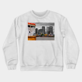 Canary Wharf London Docklands England UK Crewneck Sweatshirt